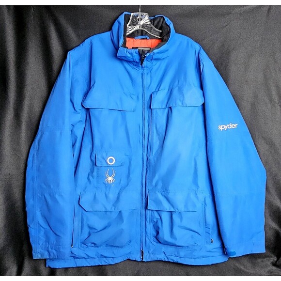 SPYDER JACKET VTG Competition Ski Snowboarding Mens Sz L 1990s RN64902*READ*VGC! - Picture 1 of 16